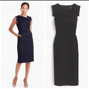 J Crew Perfect Work Dress in Black, size 4